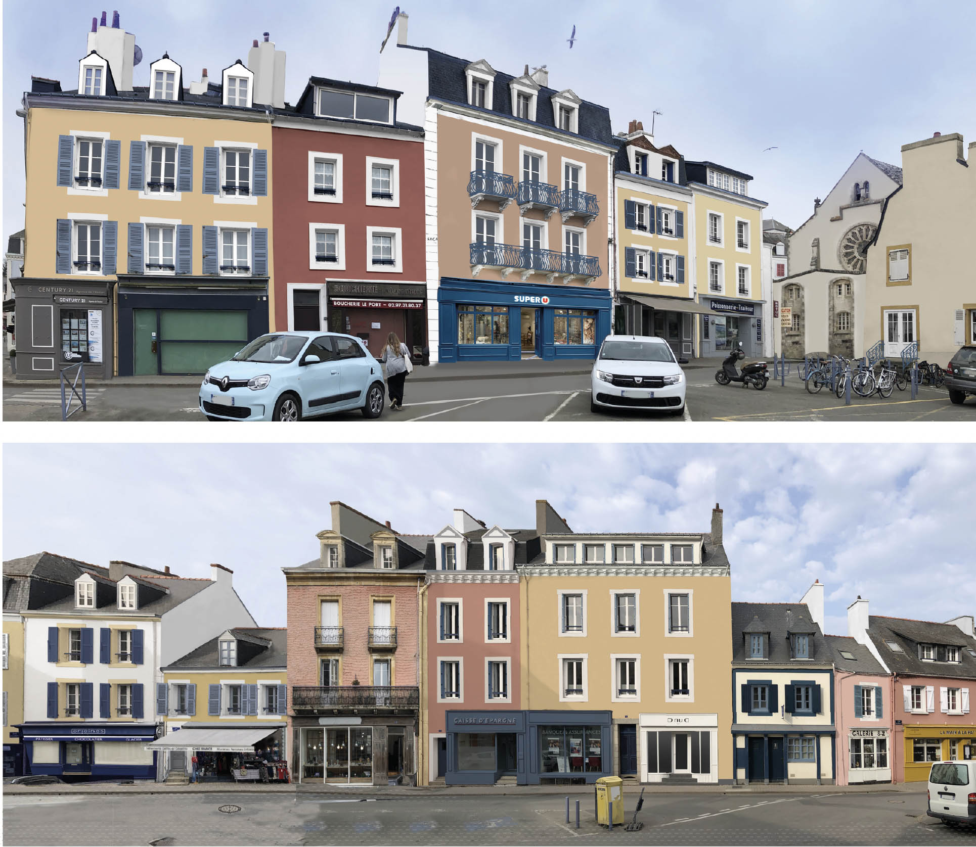 Photomontage d'ensemble