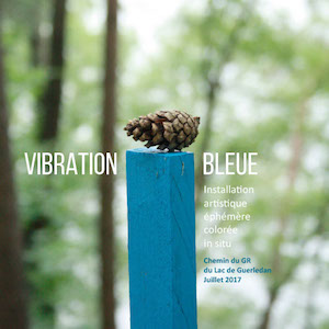 Vibration bleue sur le GR